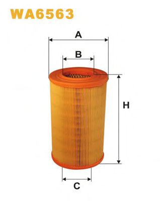 WIX FILTERS wa6563 -  Воздушный фильтр